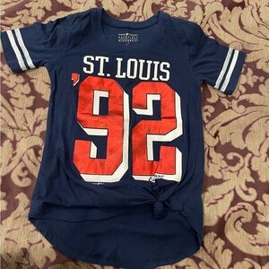 St. Louis '92 Navy Kids (girl) Tee- size 8